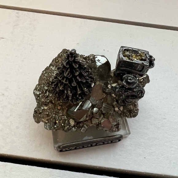 Mini Pyrite Figure of a Montana Miner - Picture 7 of 11